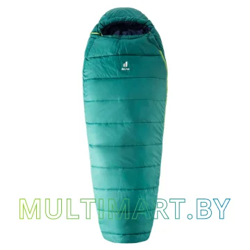Спальный мешок Deuter Starlight Pro 2021 левый (alpinegreen/navy)